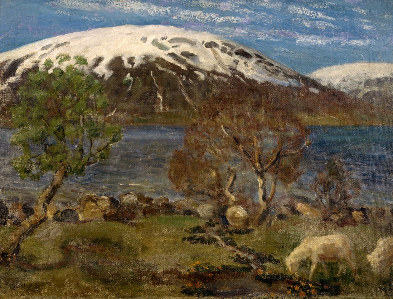 Jolster suyunda bahar by Nikolai Astrup