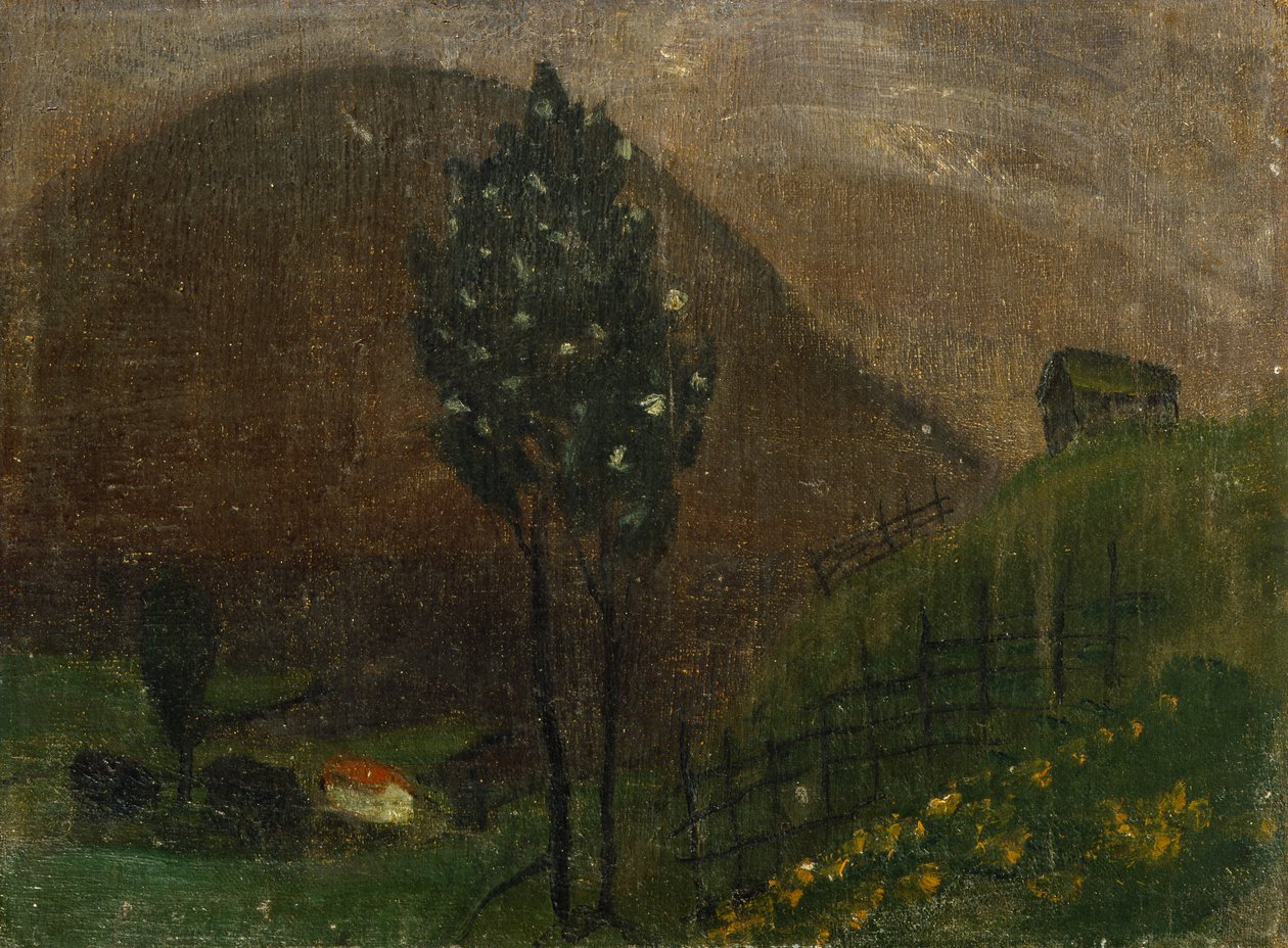 Bahar manzarası by Nikolai Astrup
