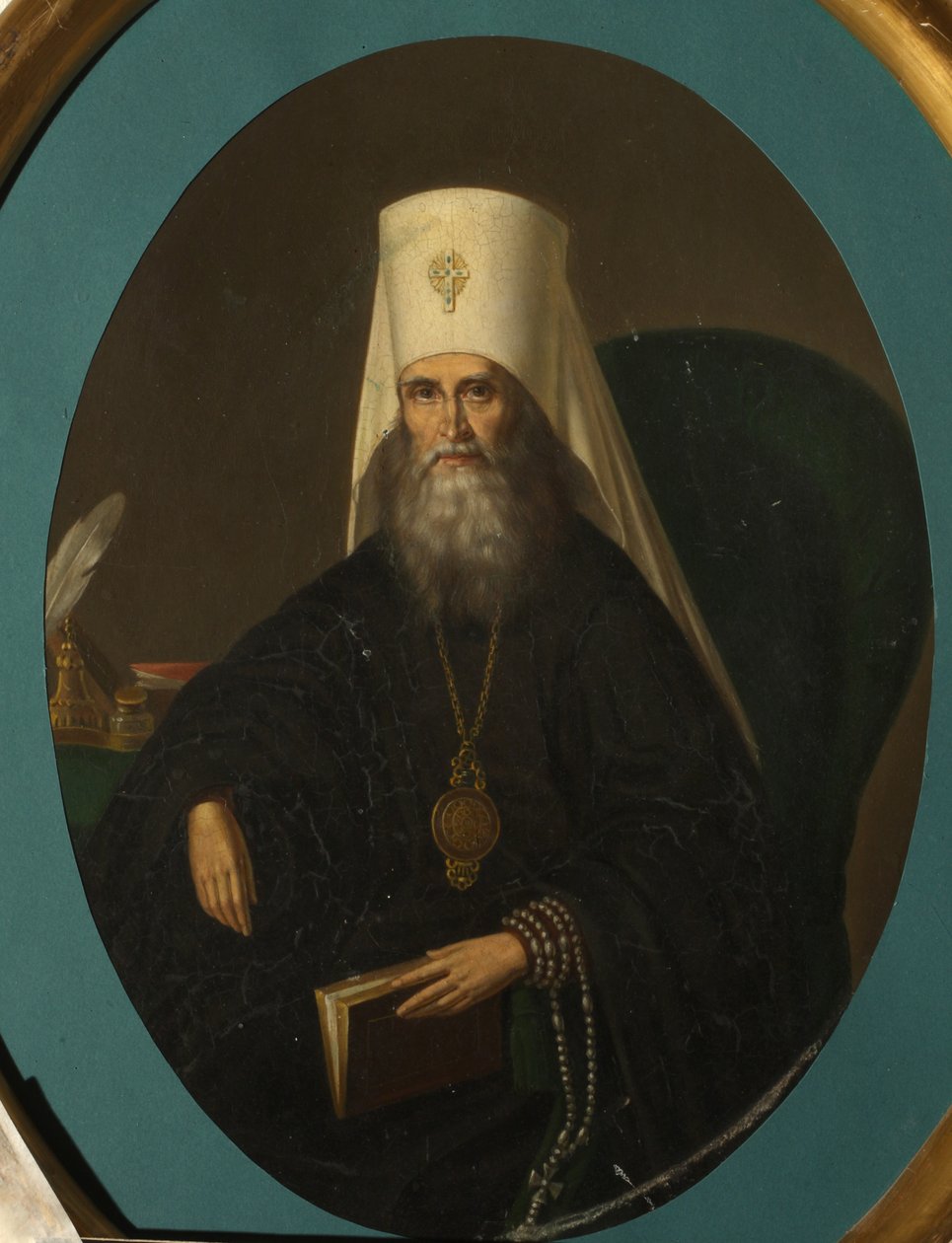 Moskova Büyükşehir Filaret Portresi 1782-1867, 1860