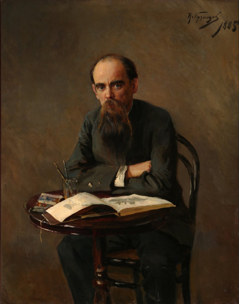 Ressam Yefim Yefimovich Volkov