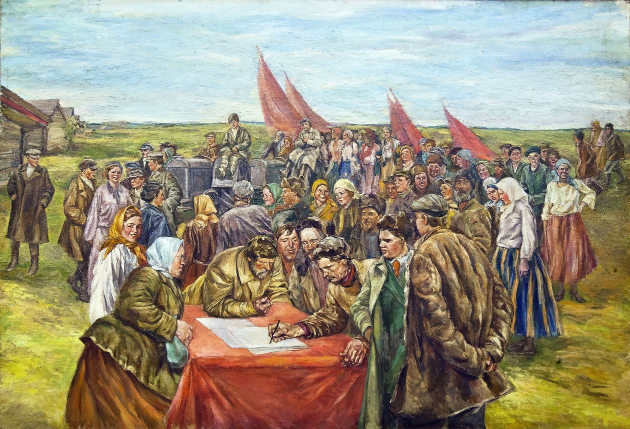 Devlet tahvillerinin imzalanması, 1930