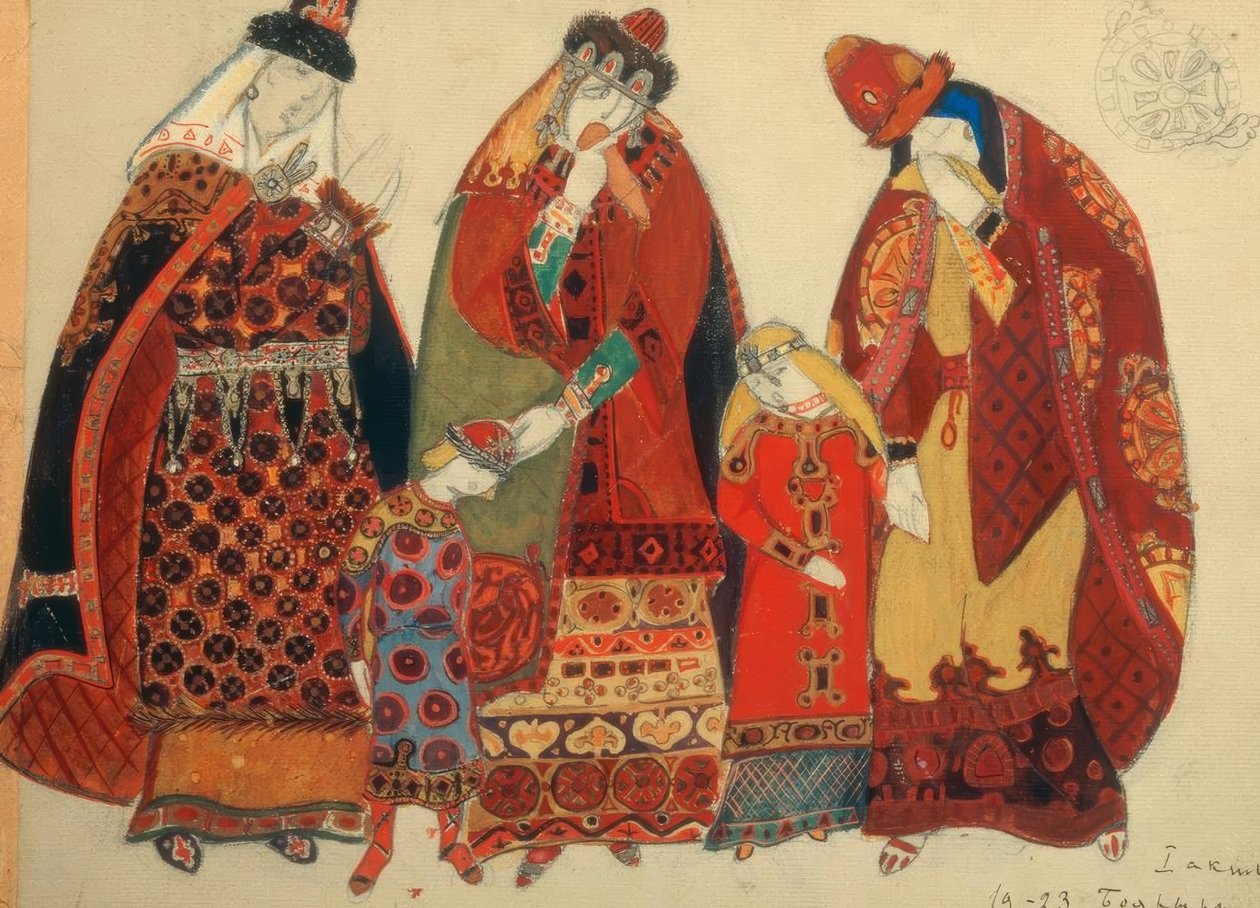 Borodin, Prens İgor / Figürinler Roerich by Nikolai Konstantinowitsch Roerich