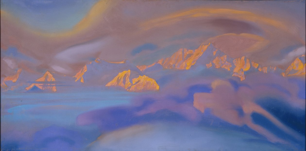 Kanchenjunga, 1938 by Nikolai Konstantinowitsch Roerich