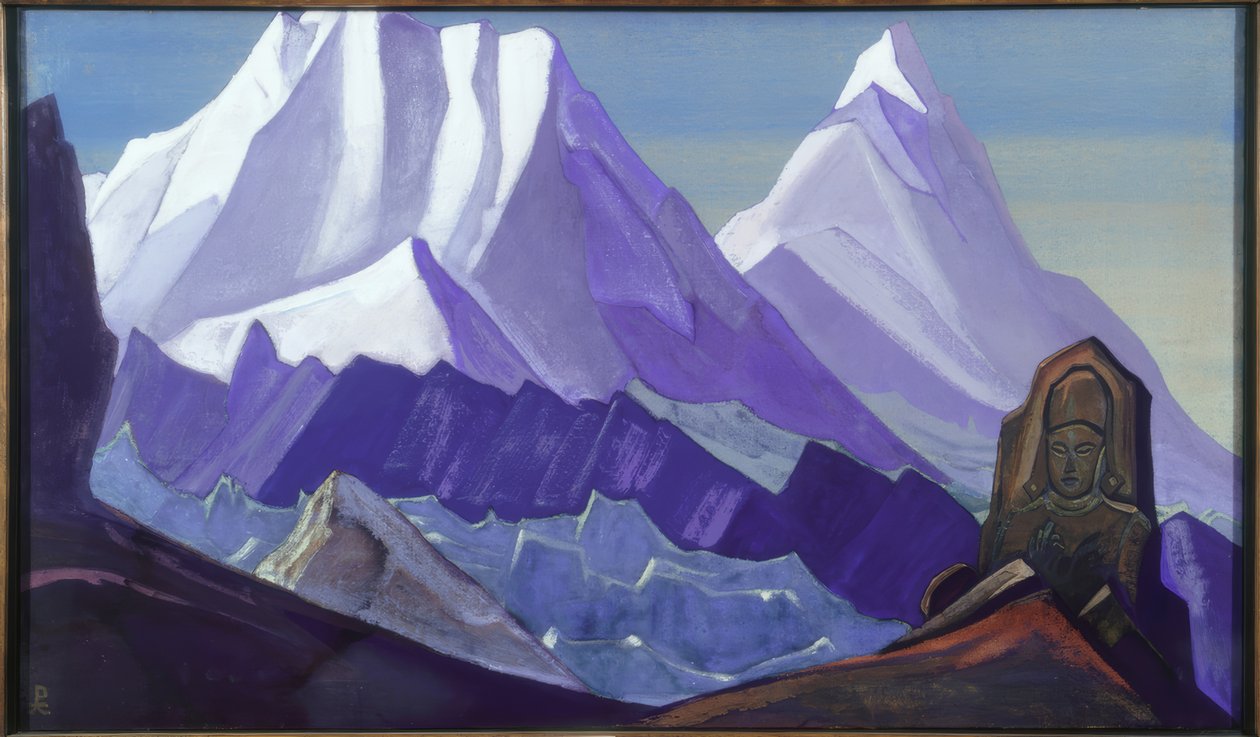 NK Roerich, Himalaya by Nikolai Konstantinowitsch Roerich