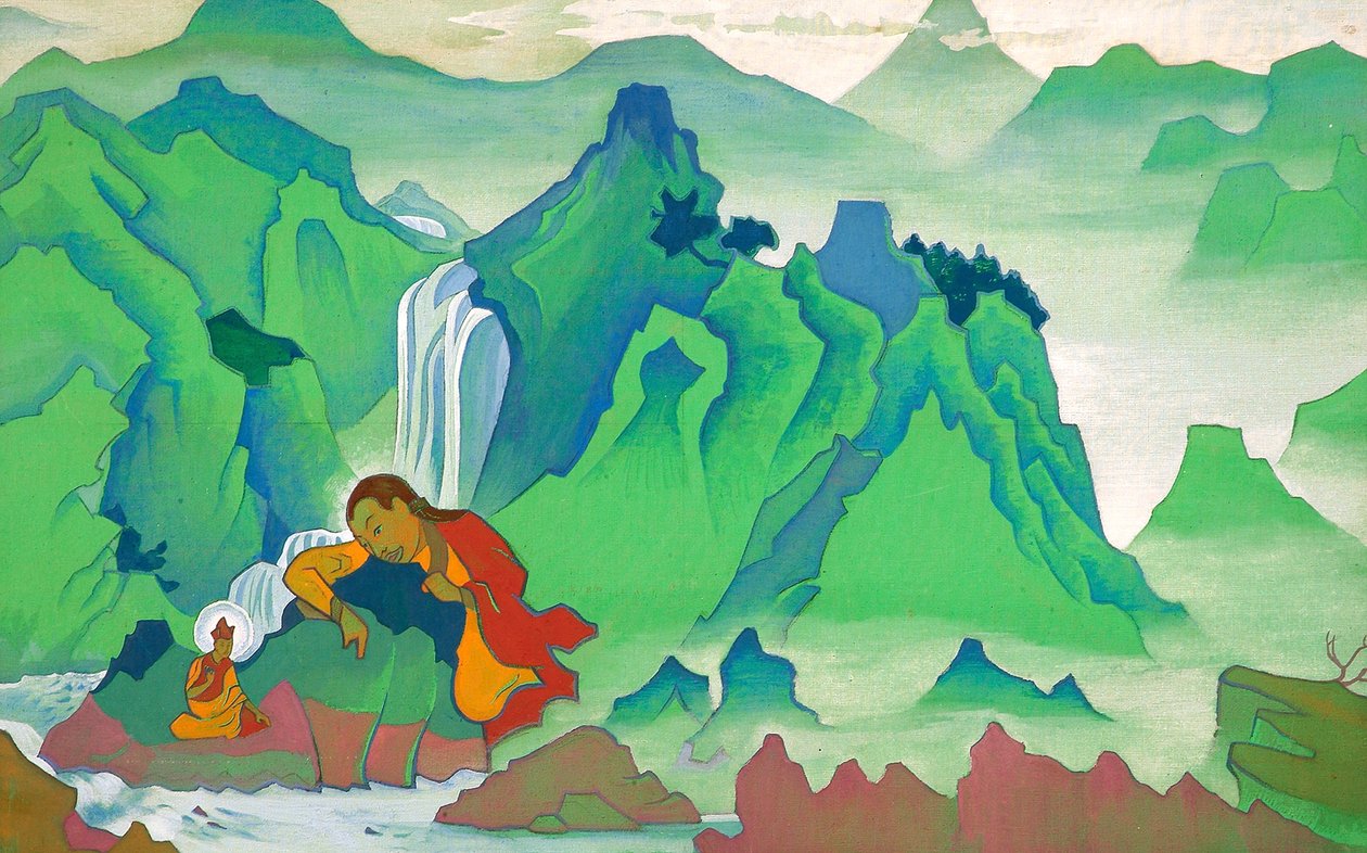 Padma Sampai, ೧೯೨೪. by Nikolai Konstantinowitsch Roerich