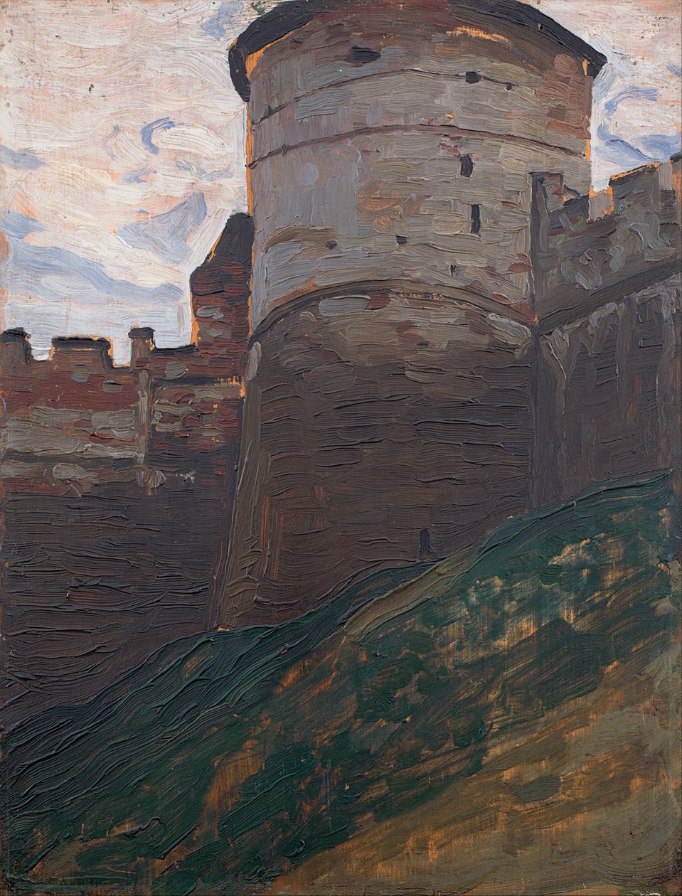 Kale Kulesi. Nijniy Novgorod, 1903 by Nikolai Konstantinowitsch Roerich