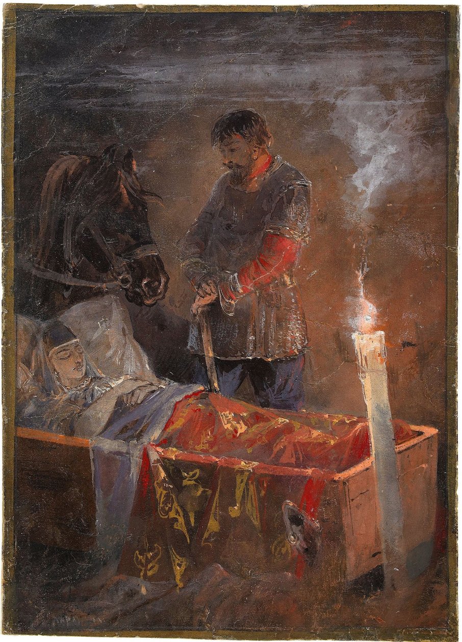 Uyuyan Güzel, 1889 by Nikolai Nikolayevich Karasin