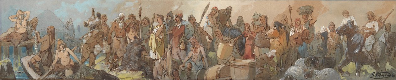 Ticaret Tarihi, 1898 by Nikolai Nikolayevich Karasin