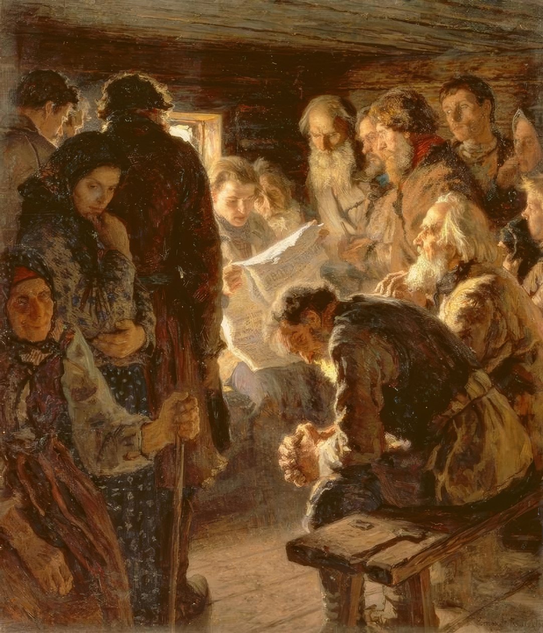 Savaş tiyatrosundan haberler by Nikolai P. Bogdanow Bjelski