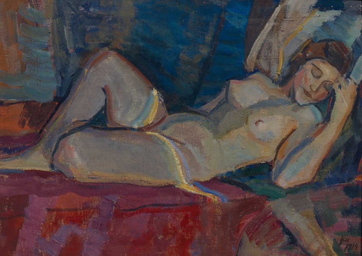 Çıplak. Venüs Bölgesi, 1919 by Nikolai Pavlovich Ulyanov