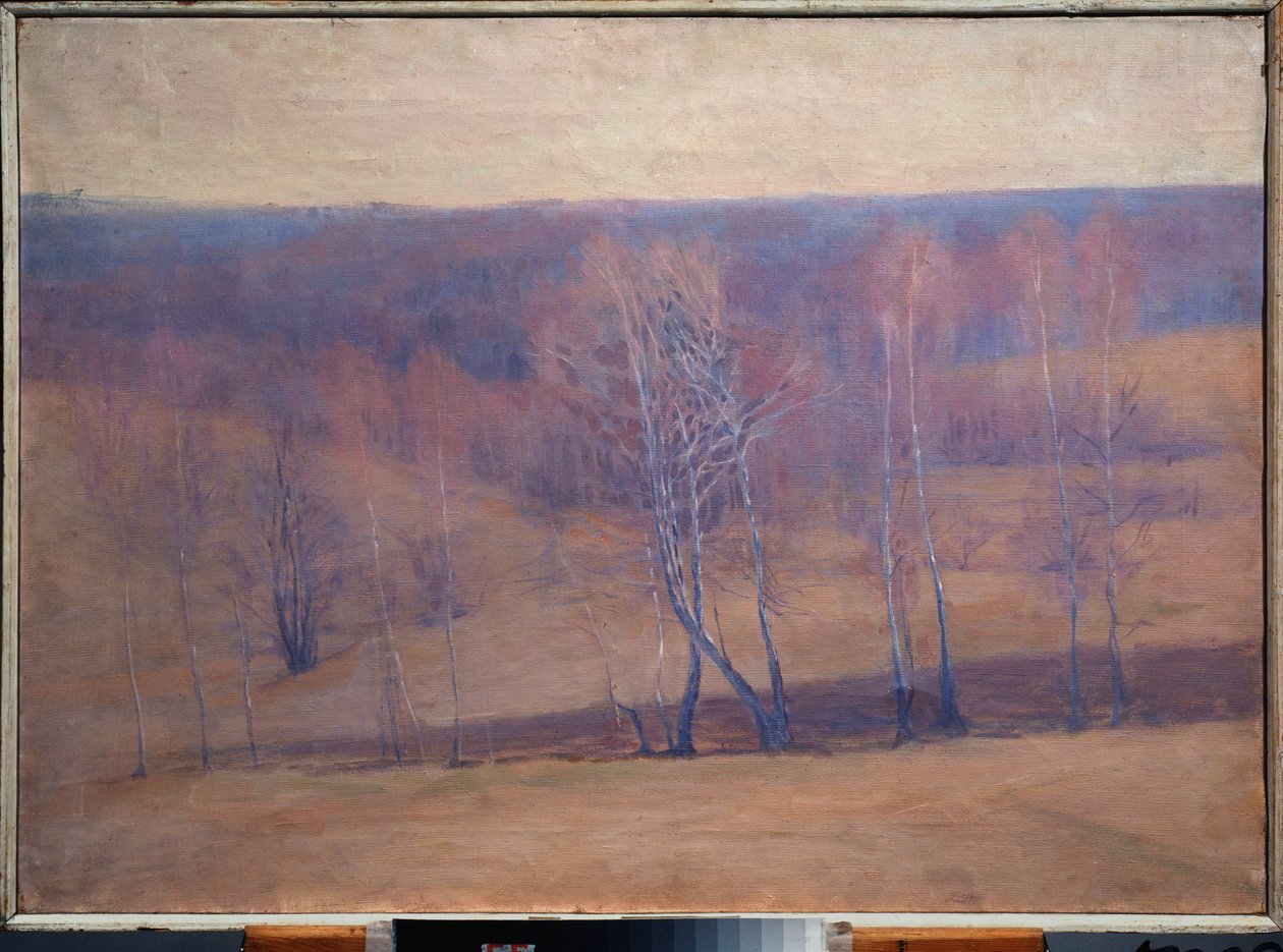 Printemps (Bahar) - Resim Nikolai Pavlovich Ulyanov (Ulianov) (1875-1949), tuval üzerine yağlı boya - Rus sanatı, 19. yüzyıl sonu - 20. yüzyıl başı, modernizm - Bölgesel Sanat Müzesi, Kaluga (Rusya) by Nikolai Pavlovich Ulyanov
