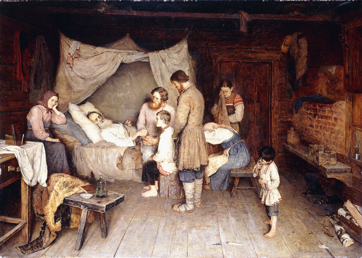 Veda by Nikolai Petrovich Bogdanov Belsky