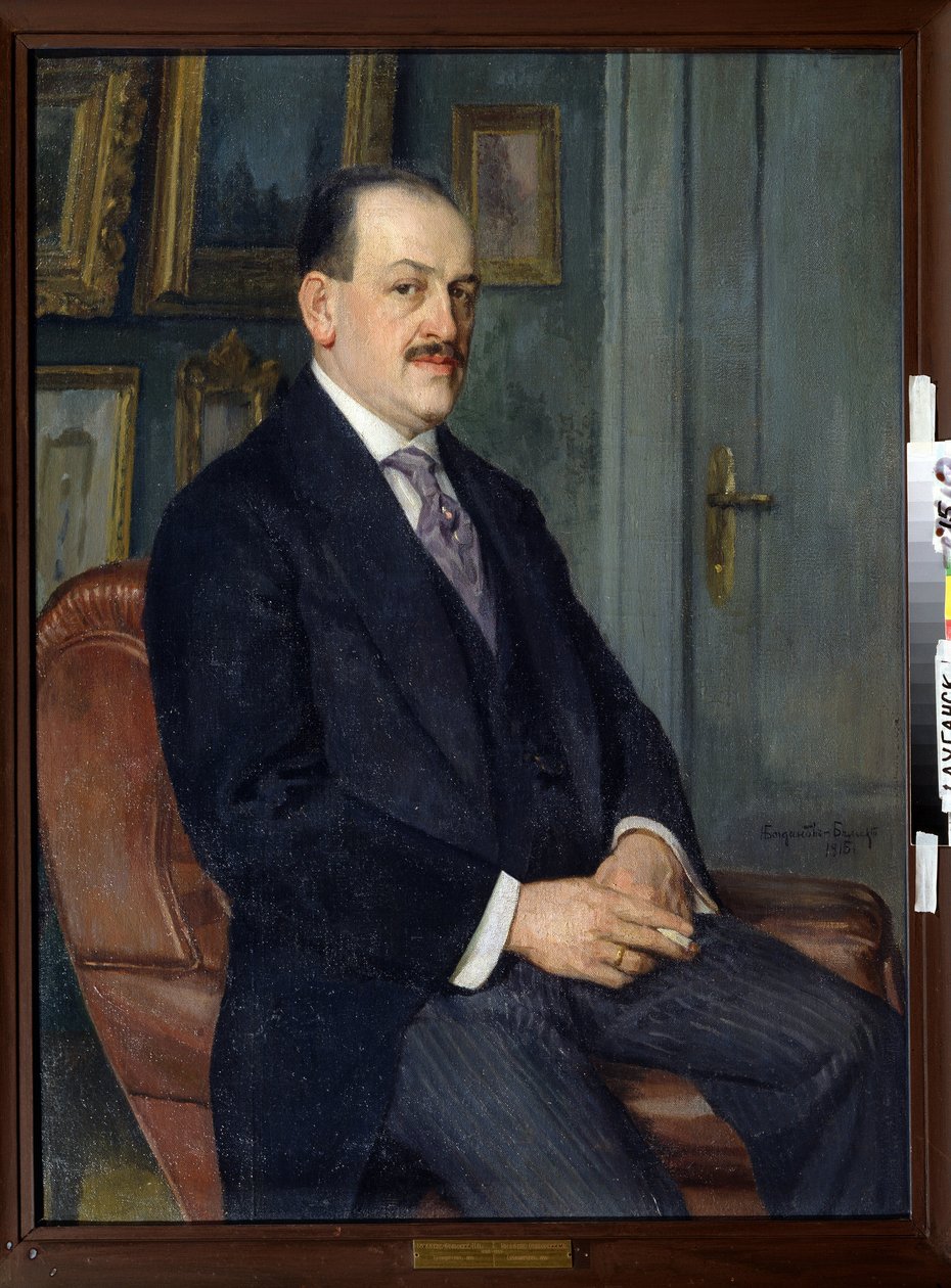 kendi portre by Nikolai Petrovich Bogdanov Belsky