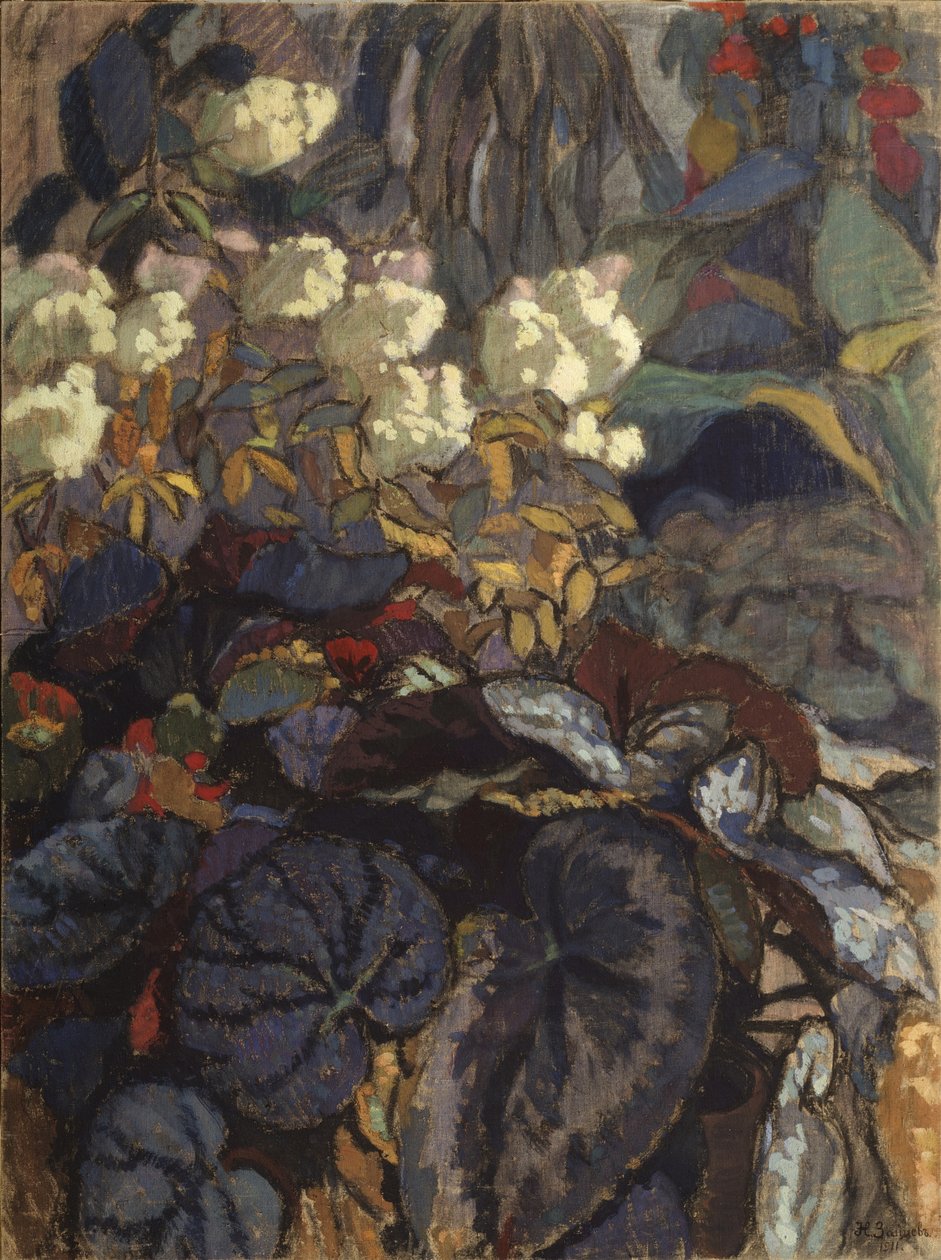Çiçekler, 1911 by Nikolai Semyonovich Zaytsev