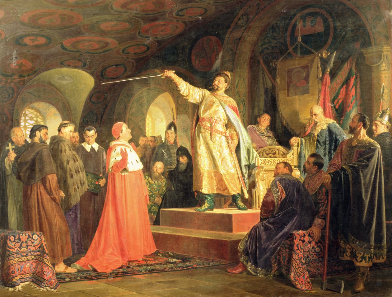 Halych-Volhynia Prensi Roman, Papa III. Masum