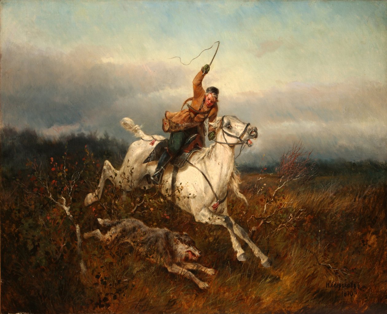 Kurt Avı, 1870 by Nikolai Yegorovich Sverchkov