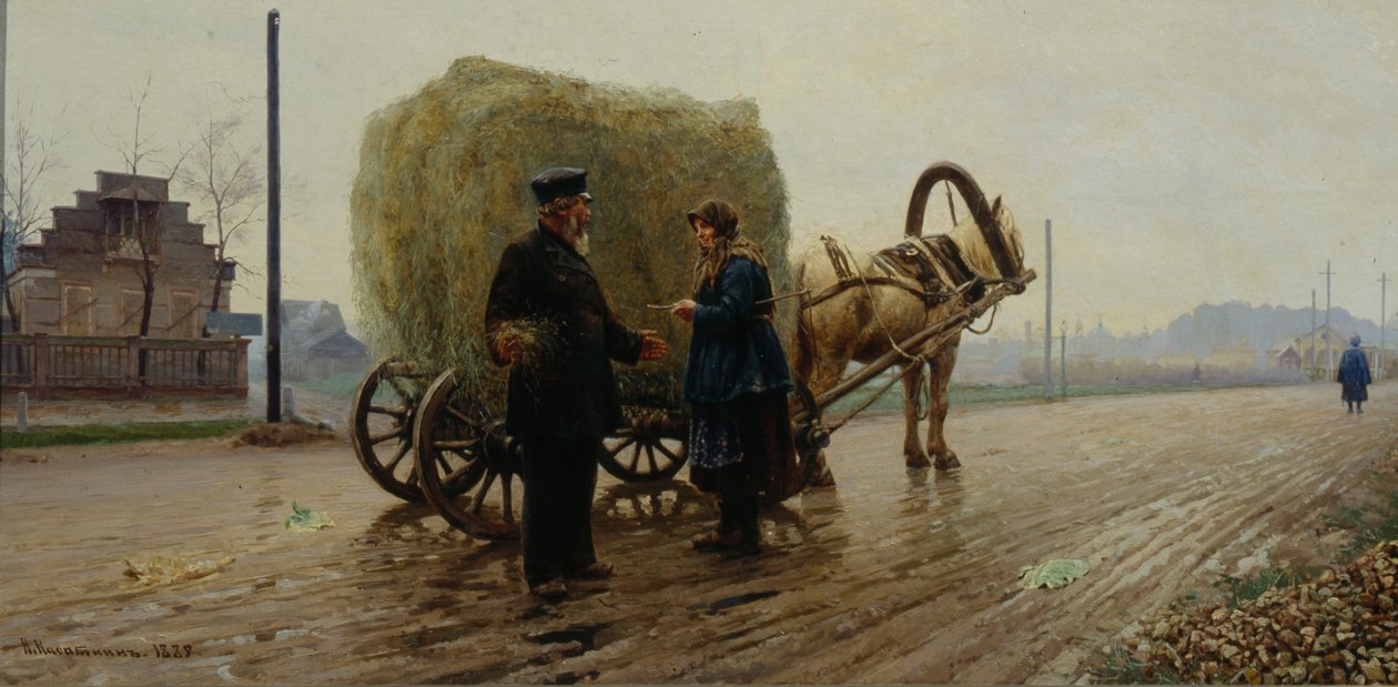 Anlaşma, 1889 by Nikolaj Alekseevich Kasatkin