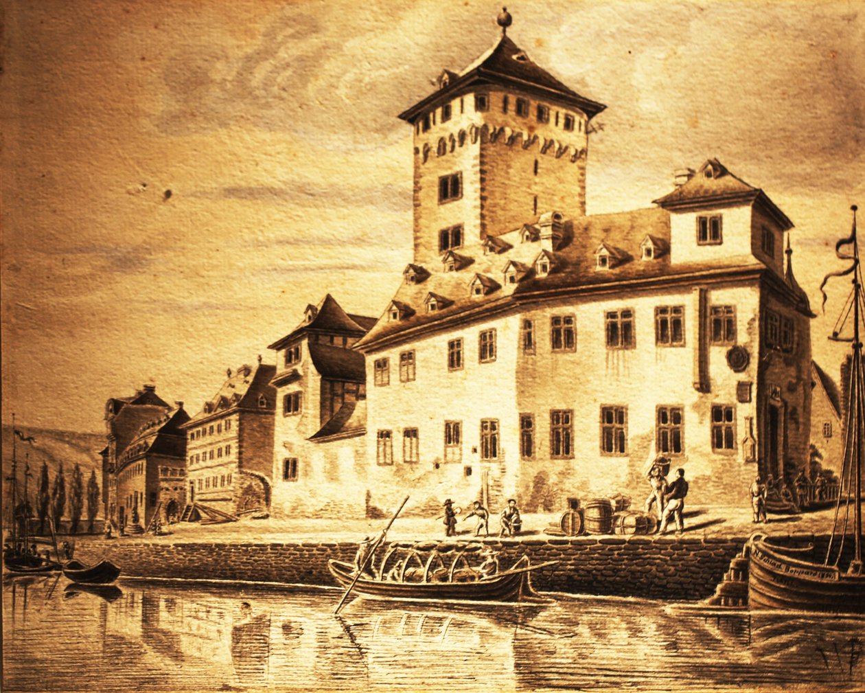 1854 yılında Boppard