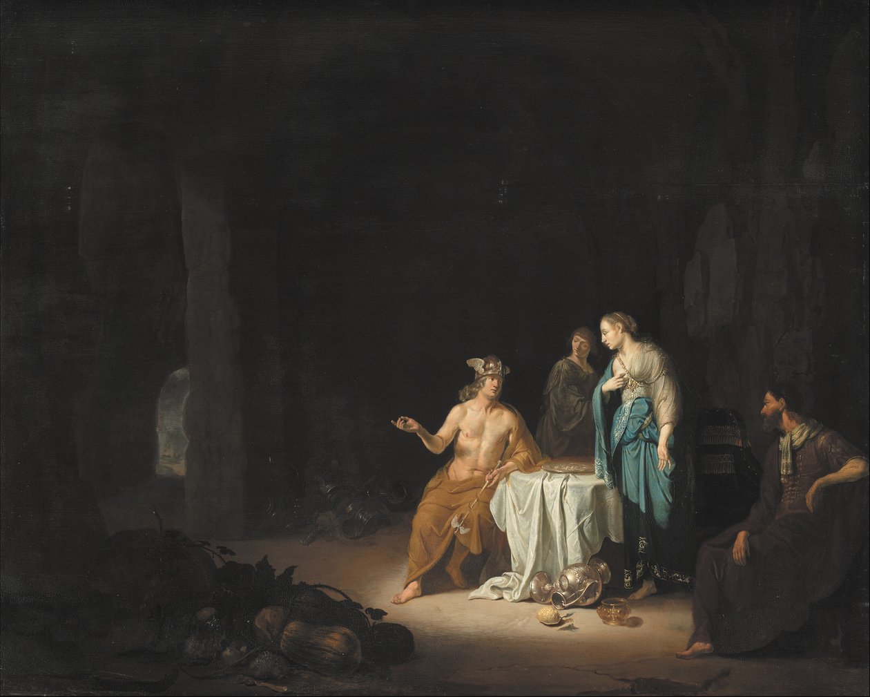 Havari Paulus Caesarea'daki Duruşmada Kendini Savunuyor by Nikolaus Knüpfer