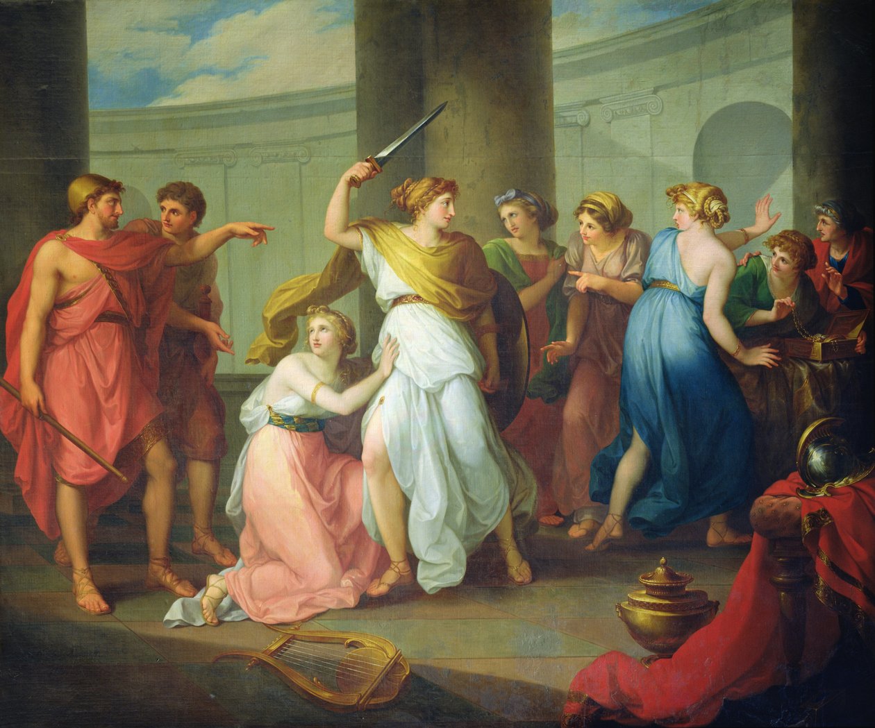 Aşil tanındı, 1799 by Nikolay Ivanovich Argunov