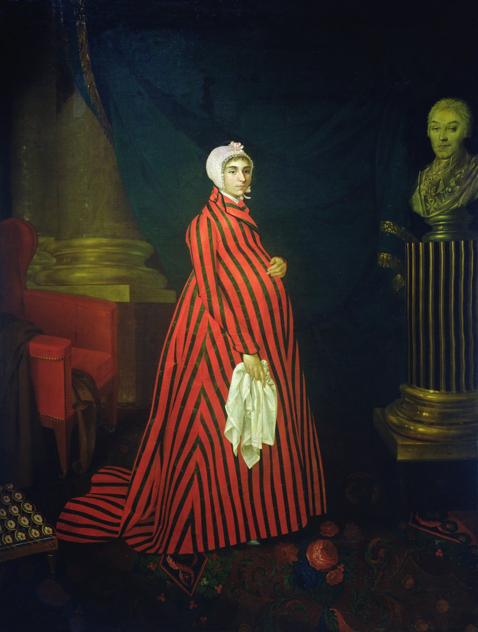 Hugleiðing: Að vera, eða ekki vera, teiknimynd af George IV Englendingskonungi (1762-1830), 1820 (prent) rki by Nikolay Ivanovich Argunov