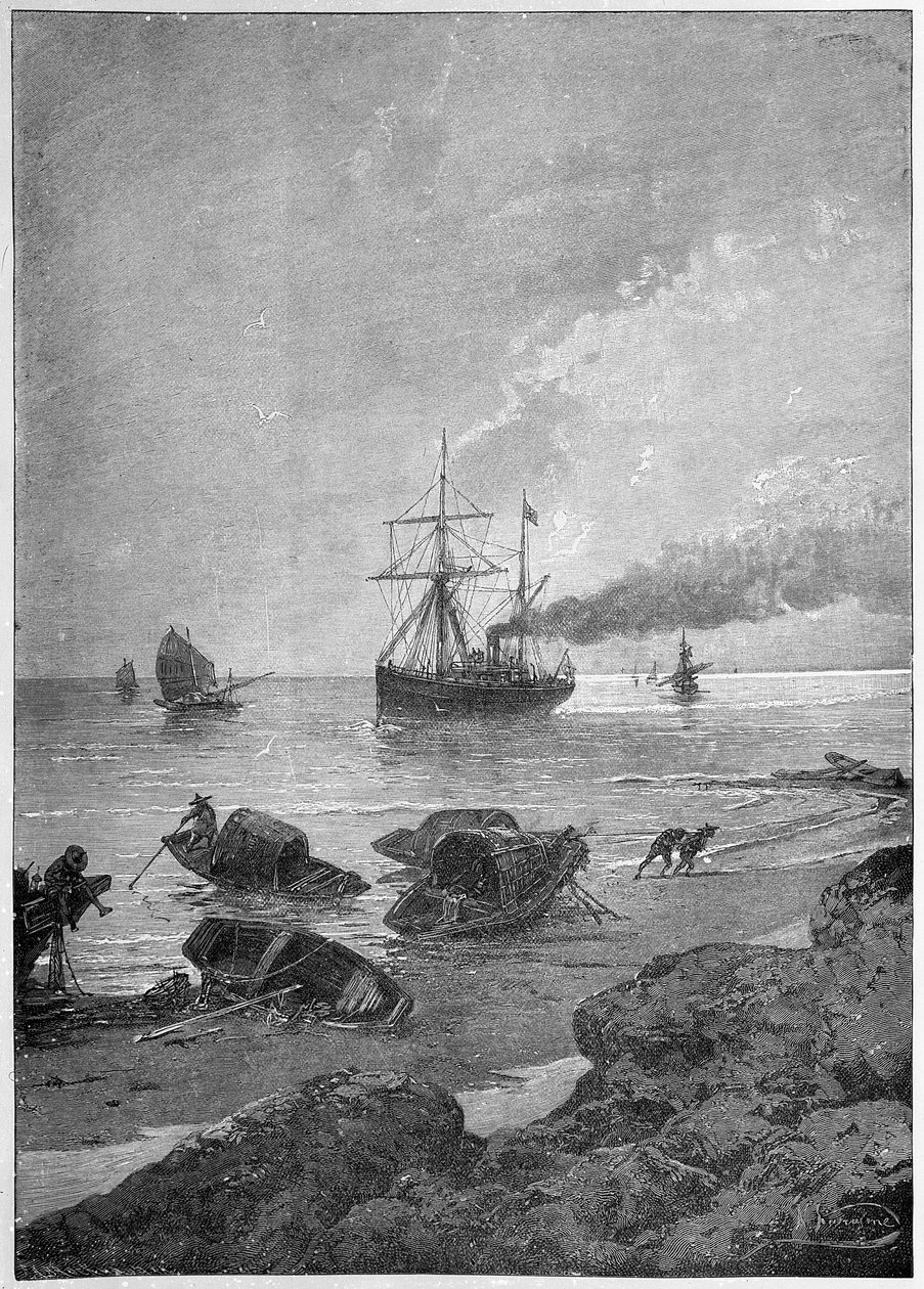 Yangtze Nehri üzerindeki Vladivostok vapuru, Çareviç