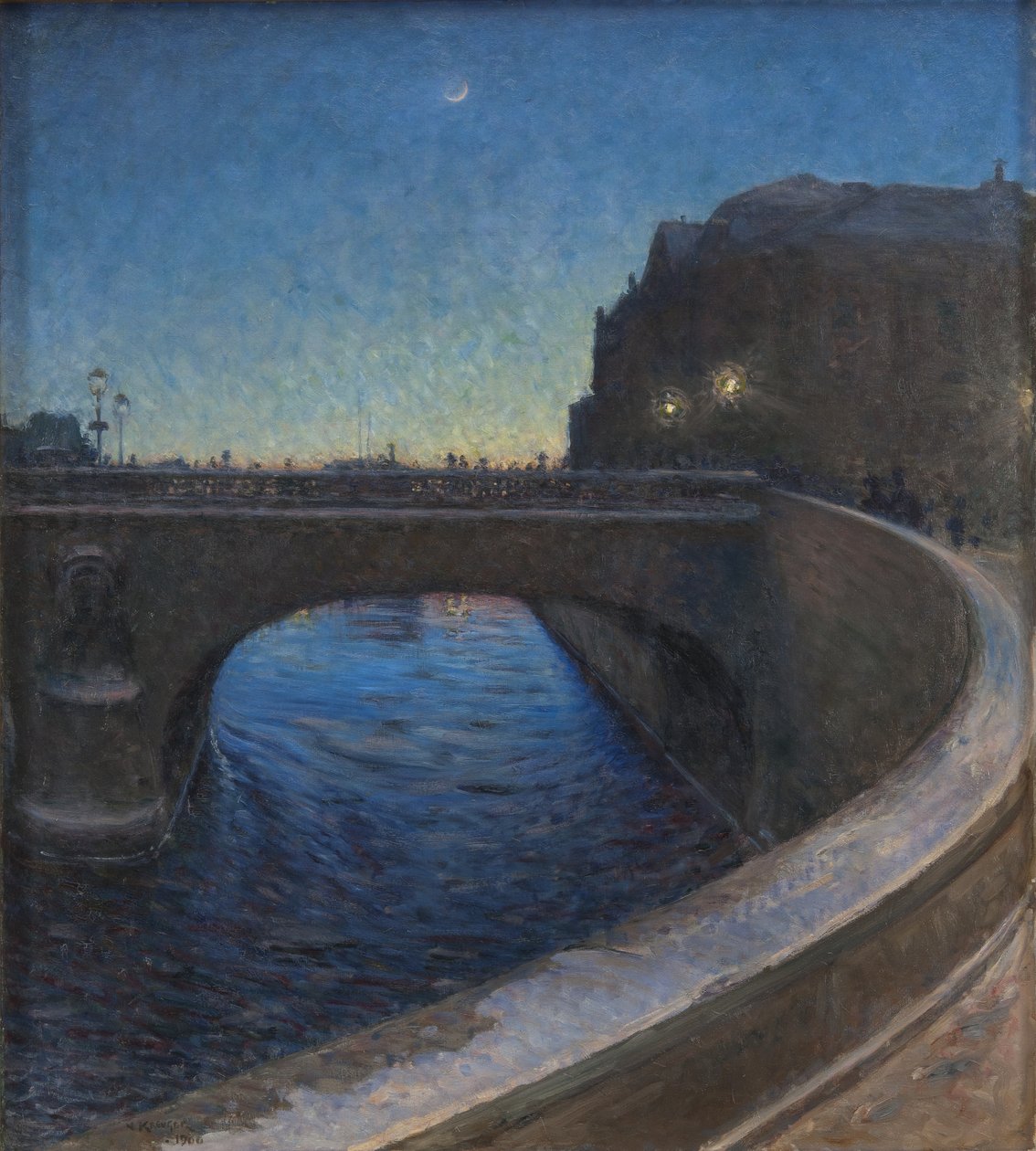 Mart Akşamı, 1900 by Nils Kreuger