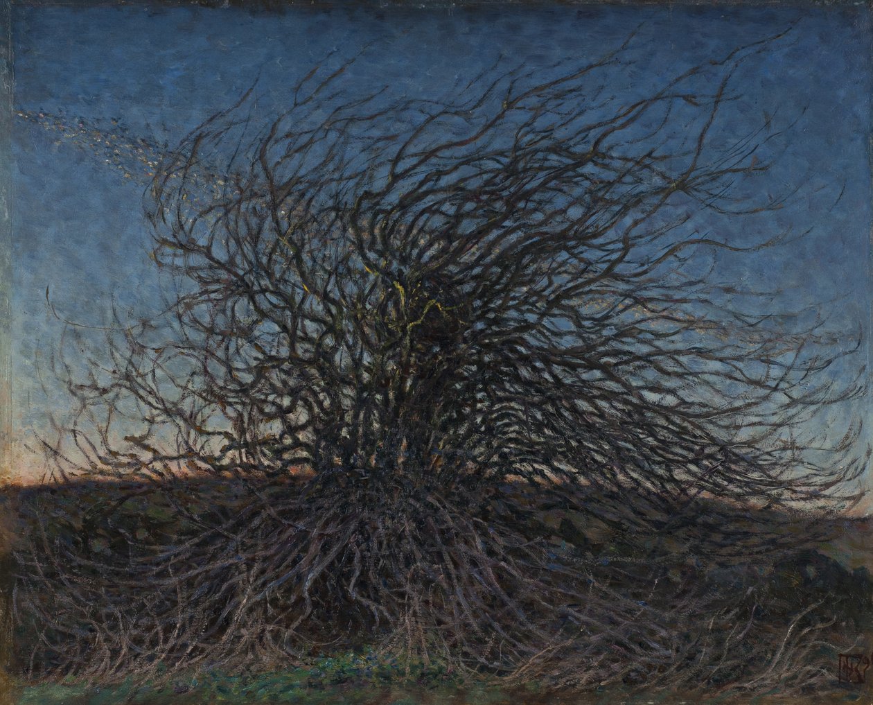 Bahar akşamı, 1896 by Nils Kreuger