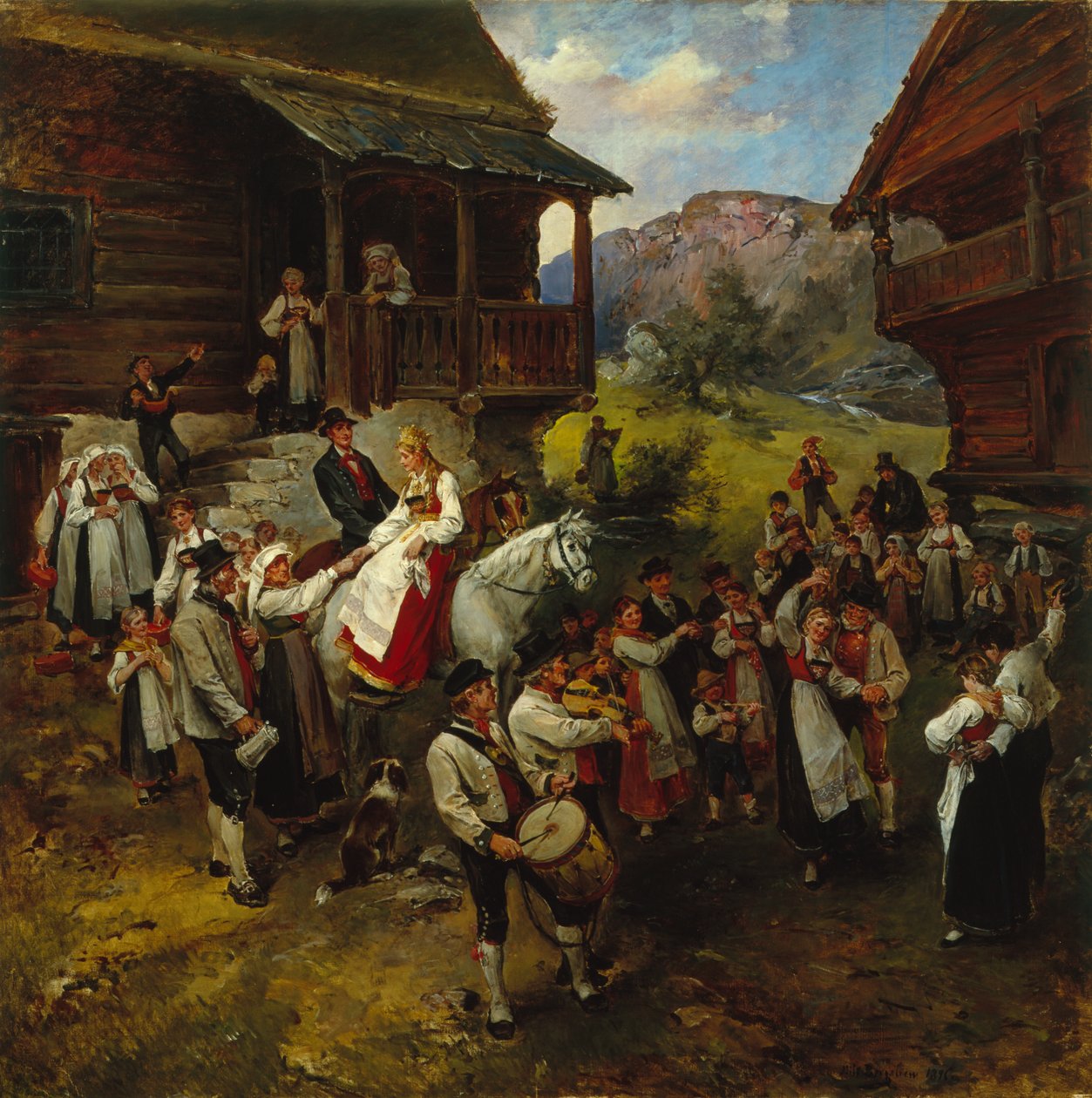 düğün çiftliği by Nils Bergslien