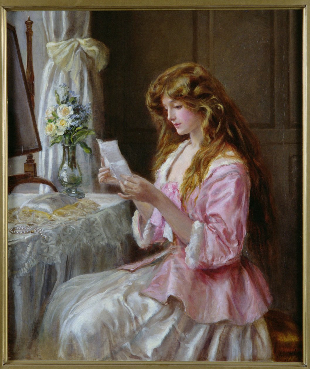 Aşk Mektubu, 1904 by Nina Hardy
