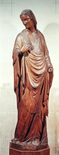 Müjde Bakiresi (çok renkli ahşap) by Nino Pisano