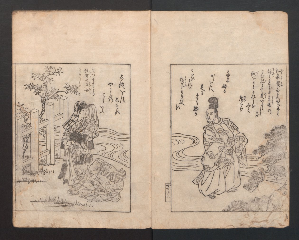 Resimli Kitap: Camellia Ehon Himetsubaki, 1745., 1745. by Nishikawa Sukenobu