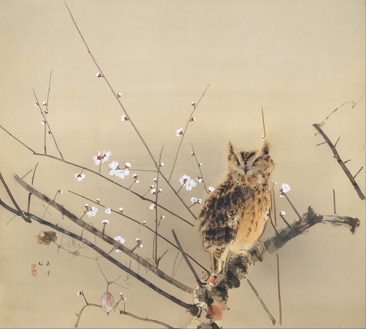 Erken Erik Çiçekleri by Nishimura Goun