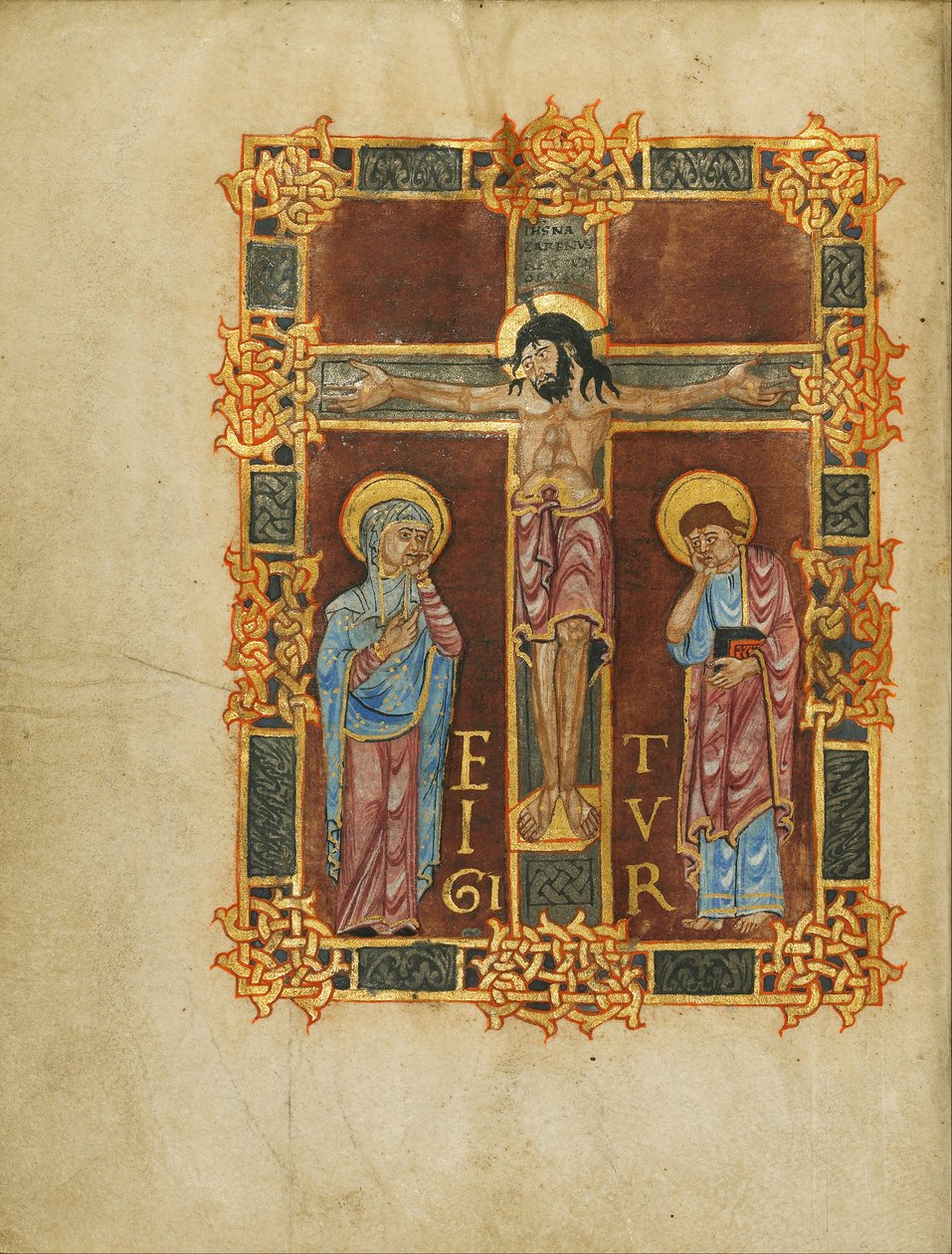 Çarmıha Gerilme by Nivardus of Milan