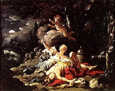 Pyramus ve Thisbe by Noel Halle