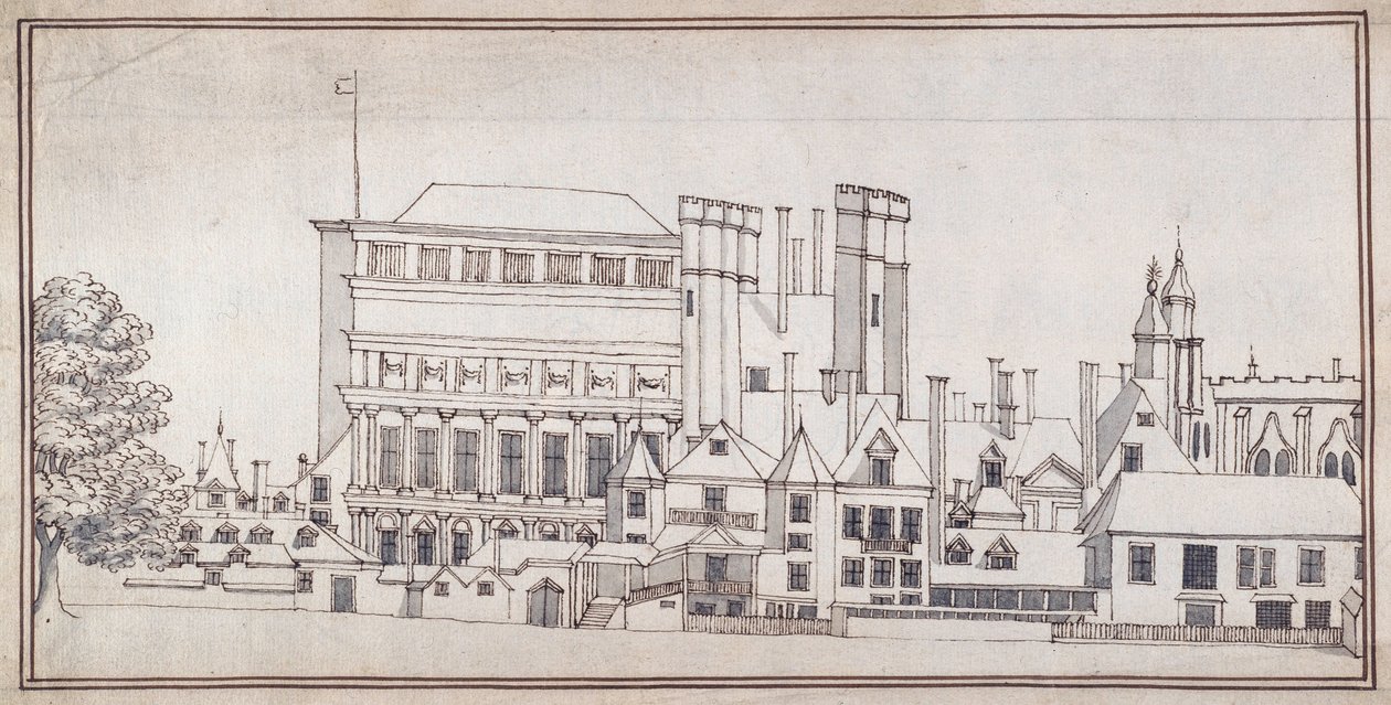 Holbein Kapısı ile Whitehall ve Inigo Jones