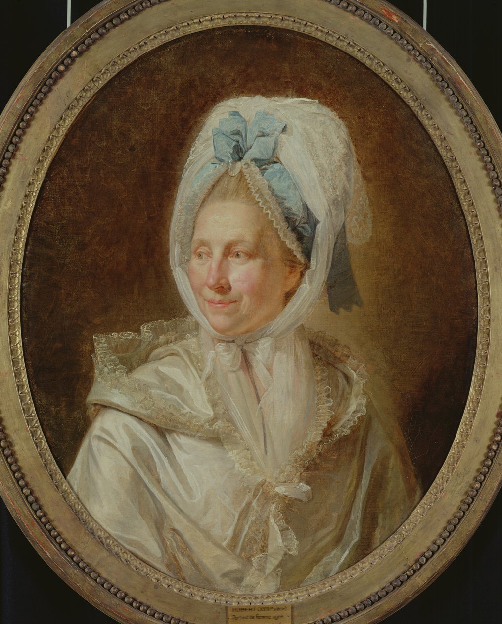 Yaşlı Bir Kadının Portresi, 1779 by Noel Hubert