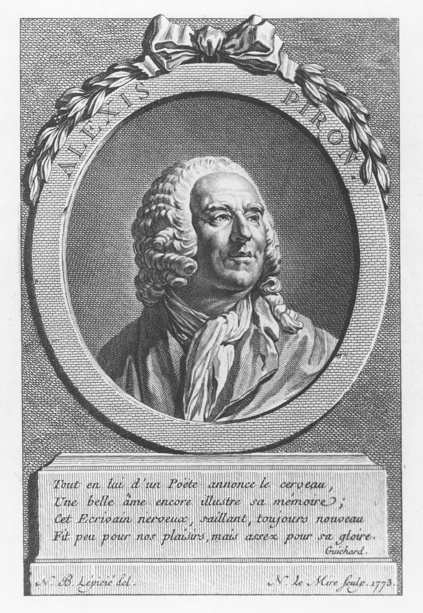 Alexis Piron  by Noël Le Mire
