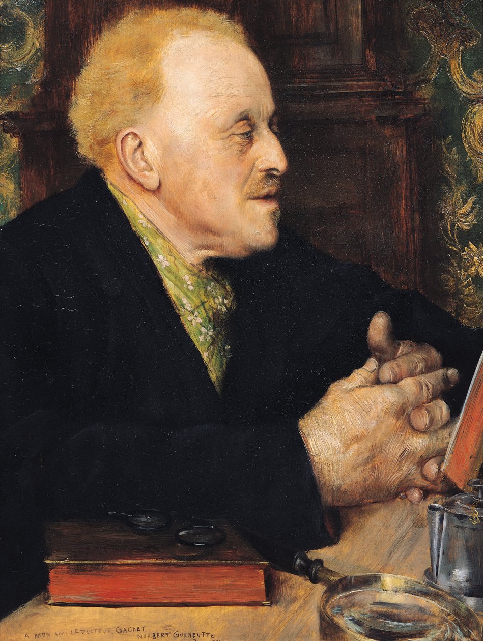 Paul Gachet (1828-1909) 1891 by Norbert Goeneutte