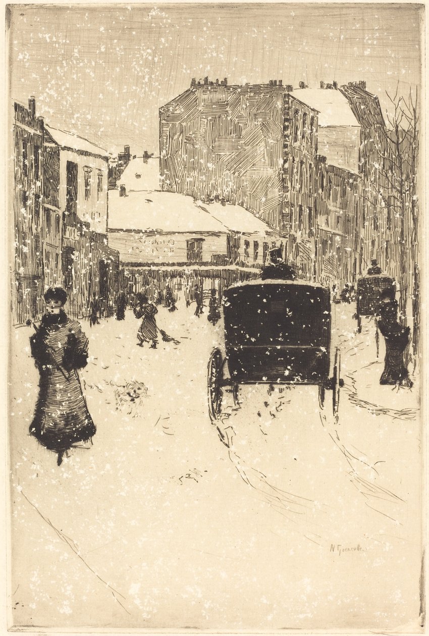 Karda Bulvar Clichy by Norbert Goeneutte
