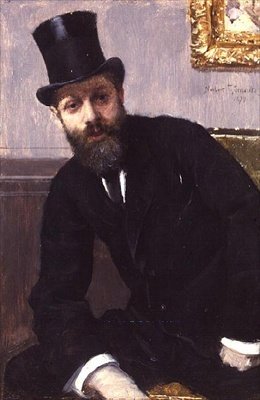 Hippolyte Fortin portresi by Norbert Goeneutte