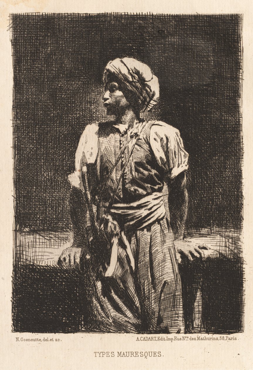 Mağribi Türleri by Norbert Goeneutte