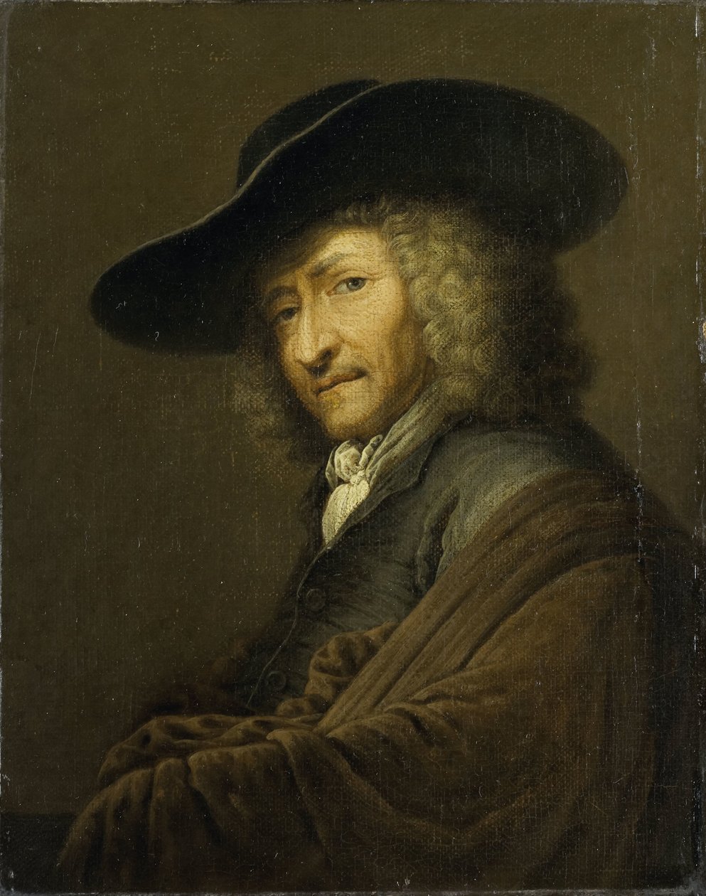 Jan Pietersz Yaz (1641-1724). Amsterdam Sanat Satıcısı by Norbert van Bloemen