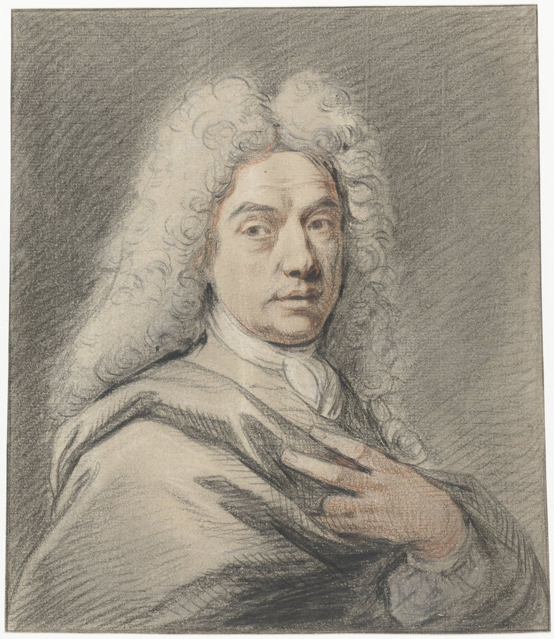 Norbert van Bloemen'in kendi portresi by Norbert van Bloemen