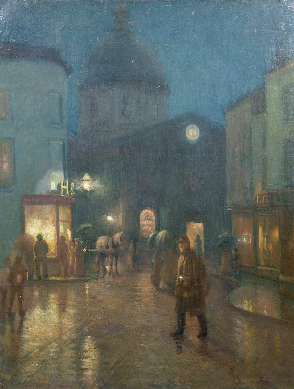 Sabit Bir Çiseleme by Norman Garstin