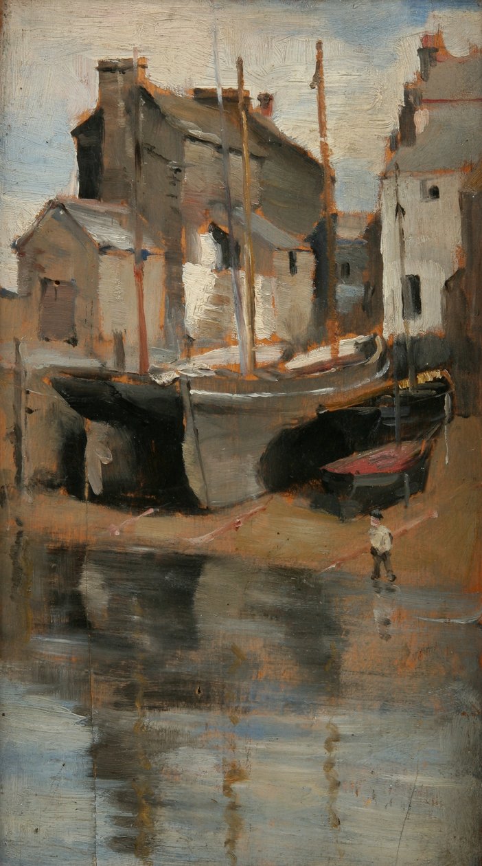 Tekneler ve Kulübeler by Norman Garstin