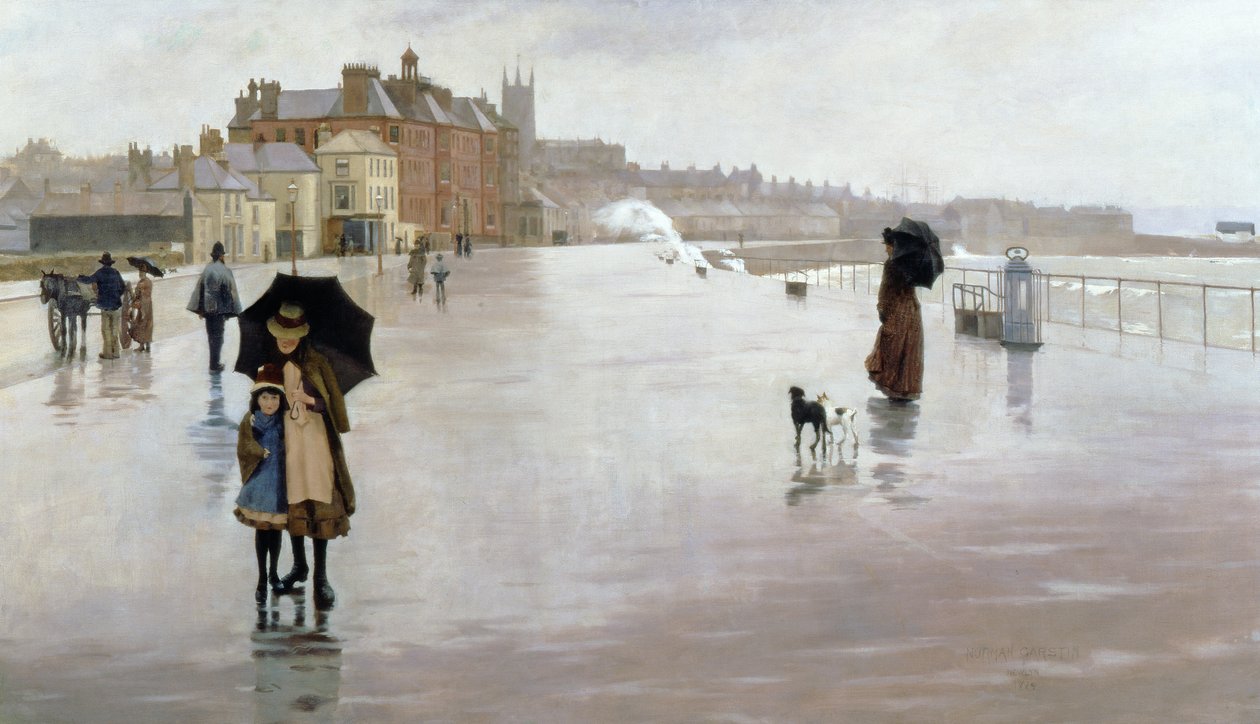 Her Gün Yağan Yağmur, 1889 by Norman Garstin