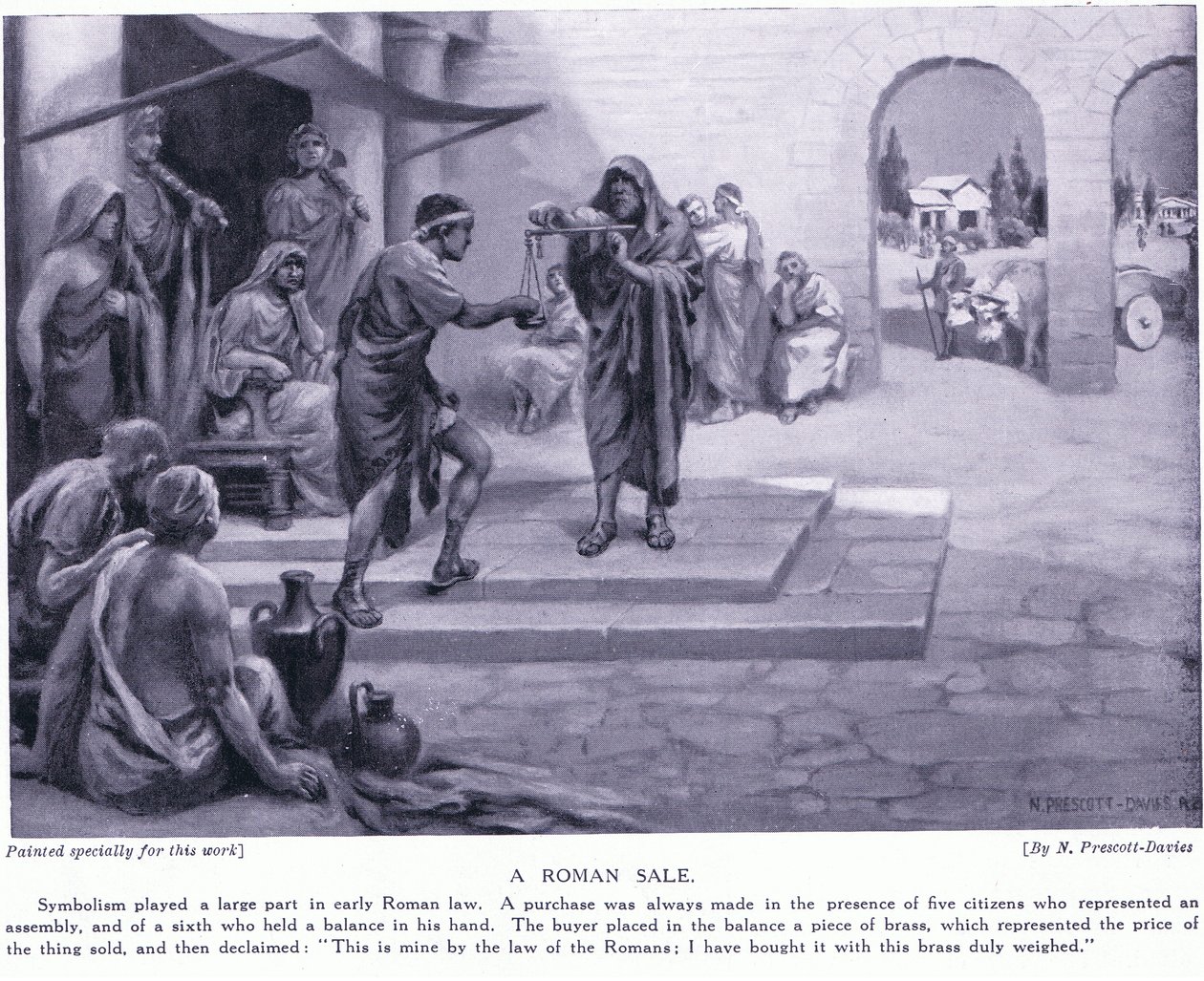 Roma satışı by Norman Prescott Davies