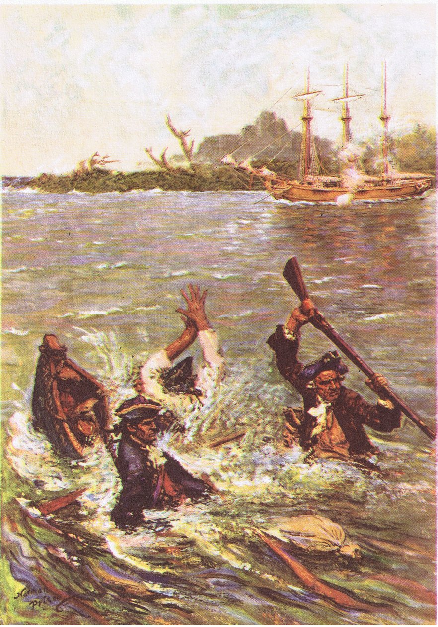 Tekne, MacDonald 1947 tarafından yayınlanan Treasure Island