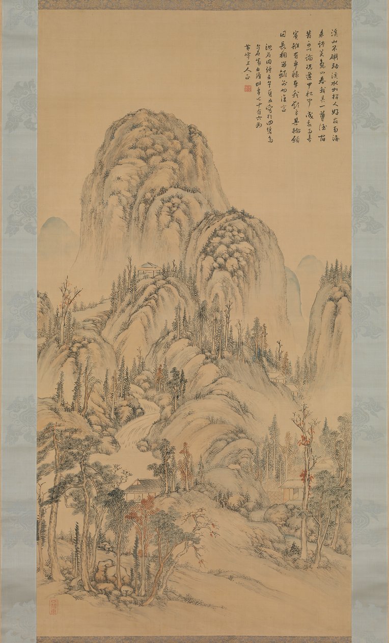 Bir Sonbahar Gününde Bir Arkadaşla Buluşma, 1822. by Noro Kaiseki